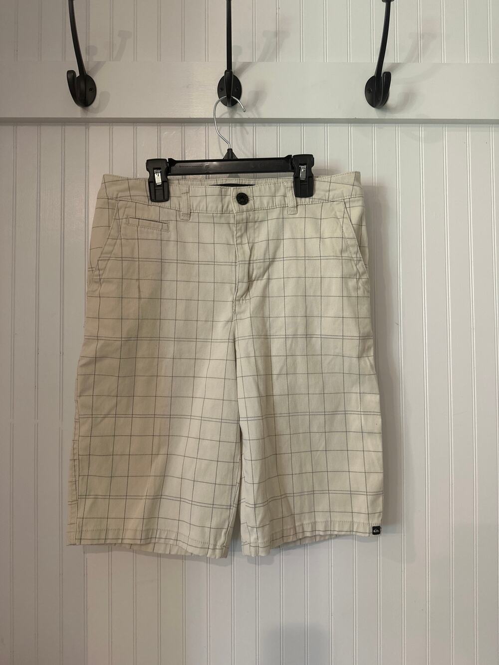 Quiksilver Plaid Shorts Men's Size 30